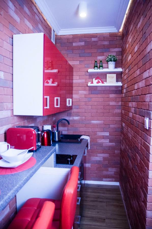 קרקוב Jacuzzi Apartment Red מראה חיצוני תמונה